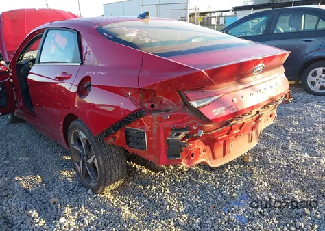 2022 Hyundai Elantra Sel from USA, damaged, VIN KMHLN4AG3NU330213